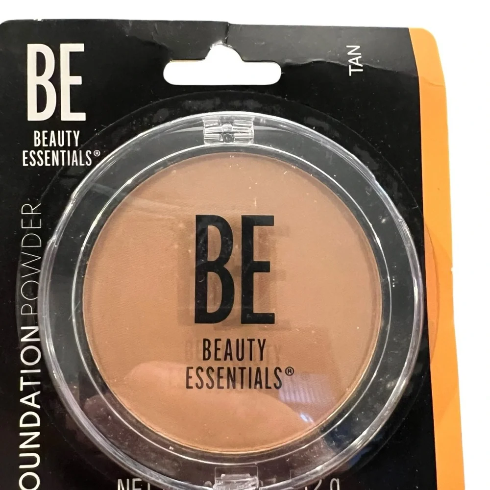 Beauty Essentials BE‎ Foundation Powder TAN Lightweight NEW Makeup Everyday
